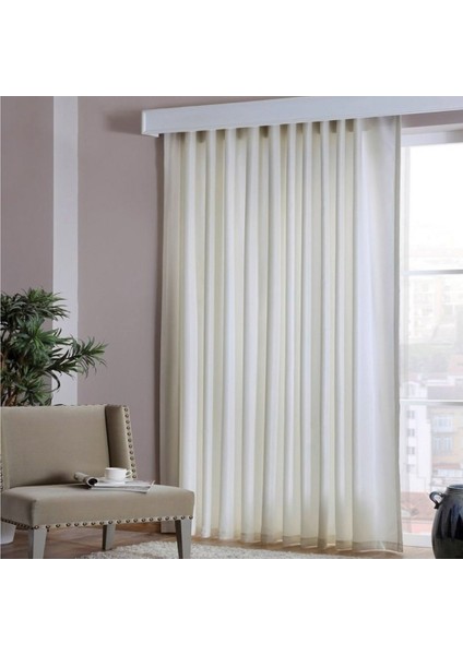 Saten Güneşlik Pilesiz Düz Dikim Krem fırsatları