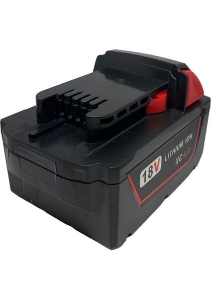 Milwaukee M18 6000MAH 48-11-1815 Için M18B2 L50 HD18 Matkap Uyumlu Led Göstergeli Li-Ion Pil