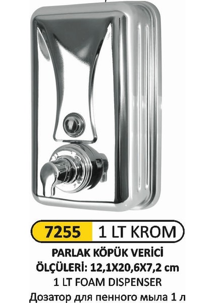 Arı Metal Köpük Verici Parlak 1 Lt