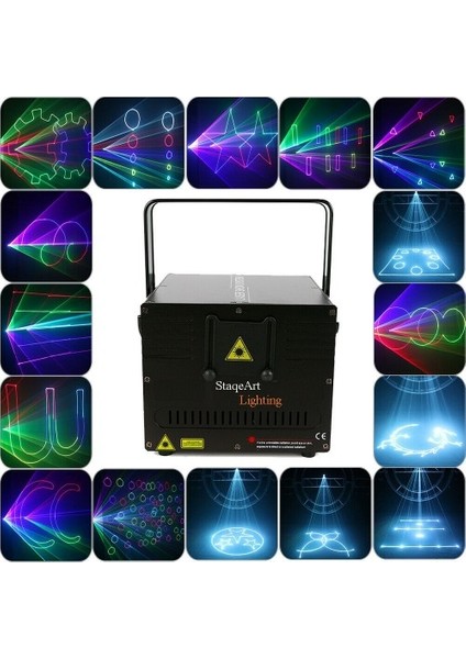 Lazer Işıklar - 3W-RGB Laser Light