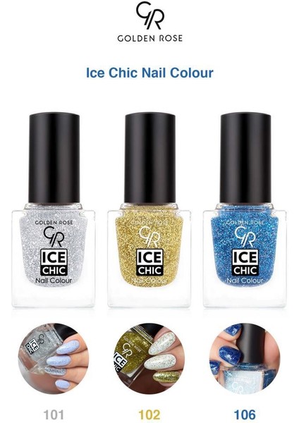 Ice Chıc Naıl Colour NO:101 - 102 -106
