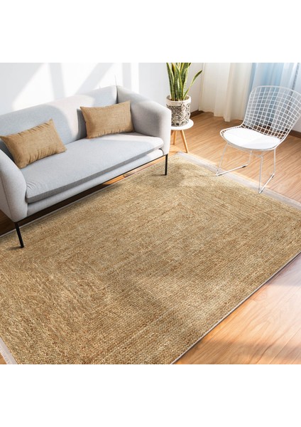 Krem Zeminde Hasır Motifli Geleneksel Desenli Vintage Dış Mekan & Outdoor Yatak Odası Dijital Baskılı Makinede Yıkanabilir Kaymaz Taban Saçaklı Halı fiyatları