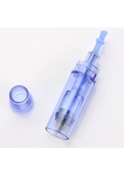 5 Adet Nano Pin Dermapen Bb Glow Serum Fondöten Orijinal Dermapen Iğne Kartuşu Mavi Soketli