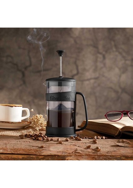 Qlüx Barista 400 ml Prench Press Siyah