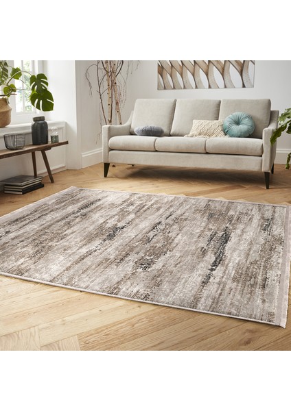 Krem Zeminde Kilim Motifli Örgü Desenli Eskitme Motifli Vintage Dijital Baskılı Makinede Yıkanabilir Kaymaz Taban Saçaklı Halı fiyatları