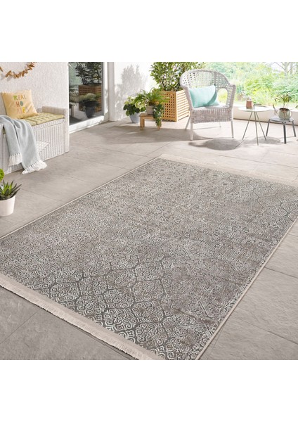 Düz Zeminde Modern Motifli Halı Desenli Floral Vintage Dijital Baskılı Makinede Yıkanabilir Kaymaz Taban Saçaklı Halı indirimleri