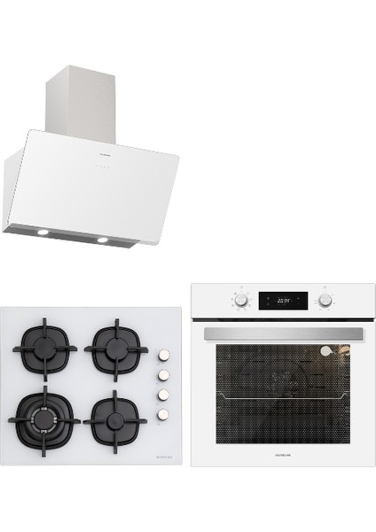 Sılverlıne Ankastre Set (BO6504W01-3457 SOHO-CS5429W01)