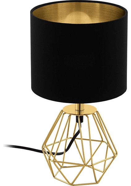 95788 Carlton 2 Abajur, Pirinç/siyah