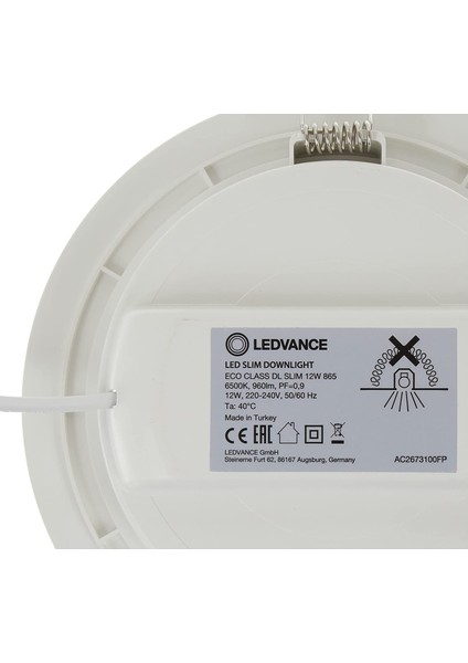 Eco Dl Slım 170 12W865 Wt 10X1 Tr ledv fırsatları