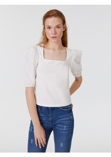 Slim Fit Kadın Tshirt K.kol