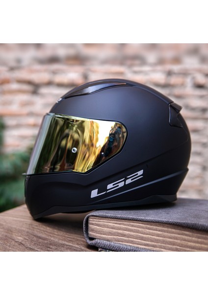 Rapıd Mat Siyah Kask