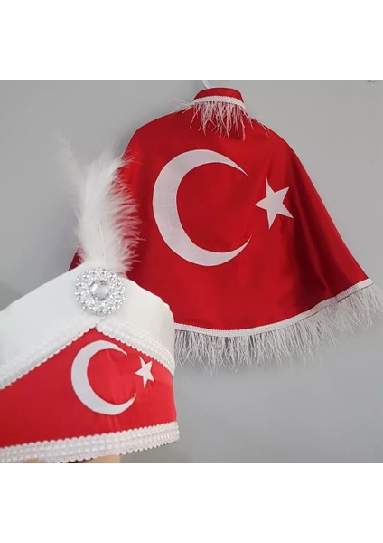 Türk Bayraklı Sünnet Kıyafeti