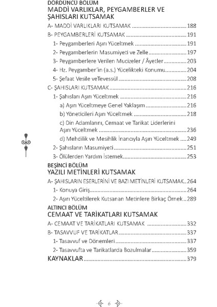 Tevhid Inancı ve Şirke Açılan Kapılar / Nevzat Yüksel: Anadolu Ay Yayınları