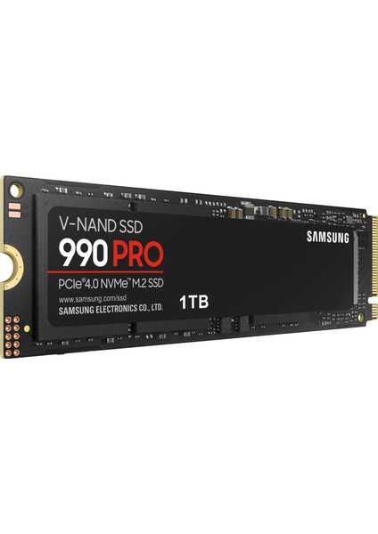 990 PRO 1TB 7450MB-6900MB/Sn PCIe 4.0 x4 NVME 2.0 M.2 SSD 5 YIL Samsung TURKIYE Garantili MZ-V9P1T0BW