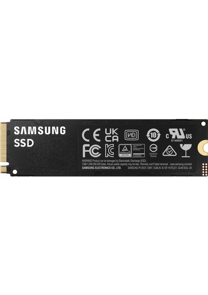 2TB SAMSUNG 990 PRO 7450/6900MB/s M.2 NVMe MZ-V9P2T0BW (Resmi Distribütör Garantili)