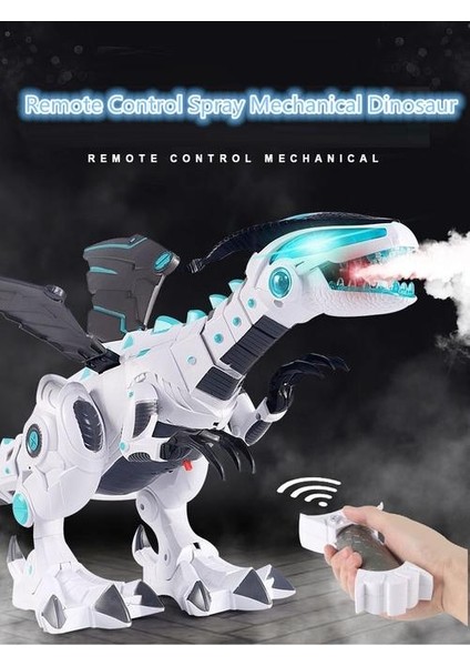 Rc Robot Oyuncak Rc Dinozor Simülasyon Müzik Işıkları(Yurt Dışından)