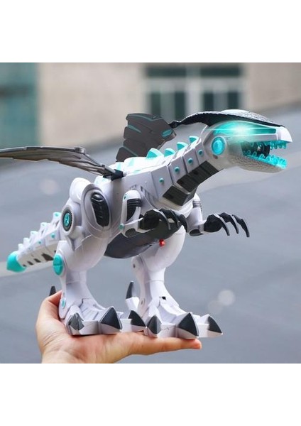 Rc Robot Oyuncak Rc Dinozor Simülasyon Müzik Işıkları(Yurt Dışından)