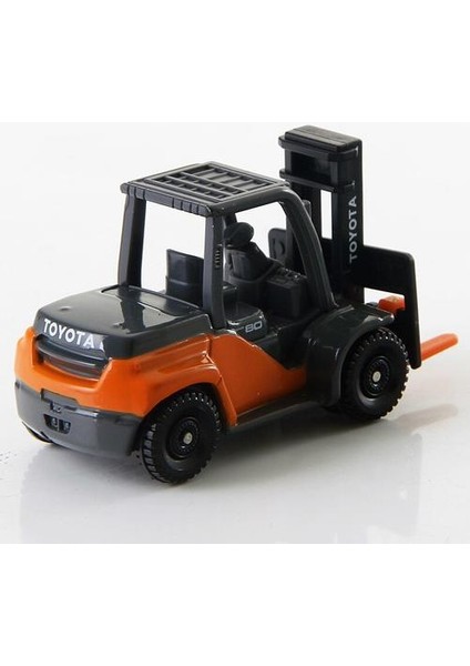 Simülasyon Alaşımlı Araba Modeli 1/62 Mühendislik Taşımacılığı Araç 7cm Forklift Hareketli Model (Yurt Dışından)