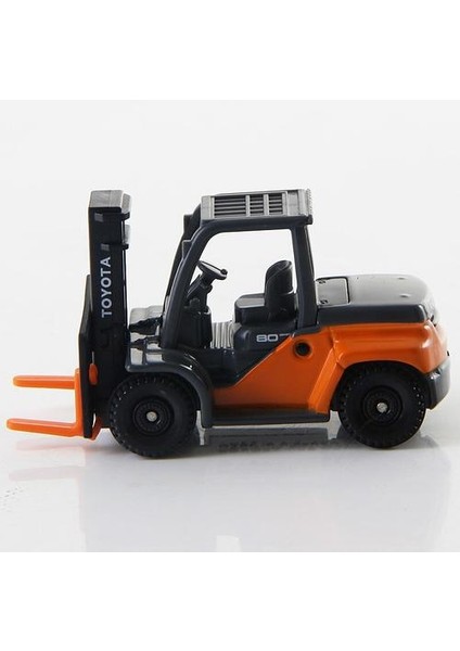 Simülasyon Alaşımlı Araba Modeli 1/62 Mühendislik Taşımacılığı Araç 7cm Forklift Hareketli Model (Yurt Dışından)