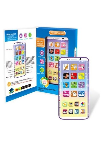 Çocuklar Akıllı Şarj Telefon Oyuncak (Yurt Dışından)