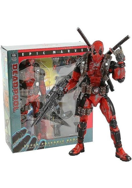 18 cm Neca Deadpool Ultimate Figure Oyuncak Koleksiyonu Modeli(Yurt Dışından)