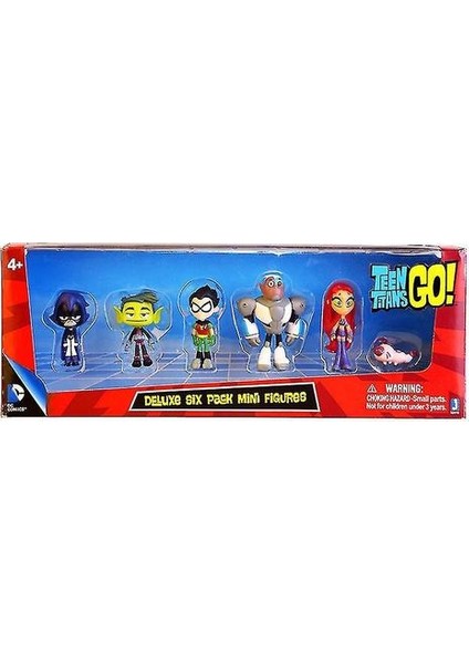 Şekil Set Teen Titans Go Oyuncak Bebek Anime Koleksiyonu Git(Yurt Dışından)