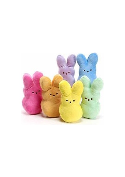 Peeps Peluş Tavşan (Kırmızı Gül)(Yurt Dışından)