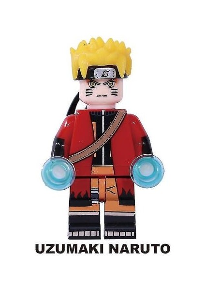 8 Adet Naruto Uzumaki Naruto Montajlı Minifigure Çocuk Yapı Taşı Oyuncaklar(Yurt Dışından)