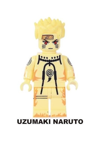 8 Adet Naruto Uzumaki Naruto Montajlı Minifigure Çocuk Yapı Taşı Oyuncaklar(Yurt Dışından)