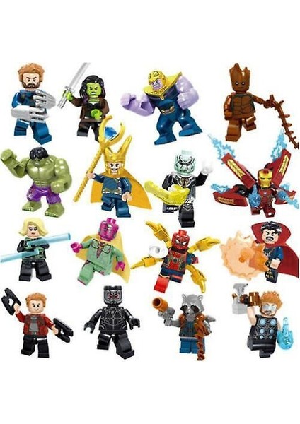 1Marvel Avengers Mini Rakamlar(Yurt Dışından)