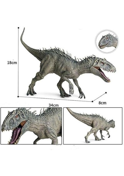 Plastik Jurassic Indominus Rex Aksiyon Figürleri(Yurt Dışından)