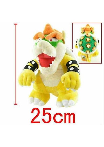 Süper Mario Bros. Peluş Bowser Koopa Yumuşak Oyuncak(Yurt Dışından)