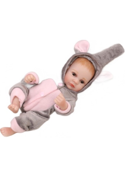 28 cm Tam Plastik Simülasyon Bebek Güvenli Cep Bebek Duş Oyun Arkadaşı(Yurt Dışından)