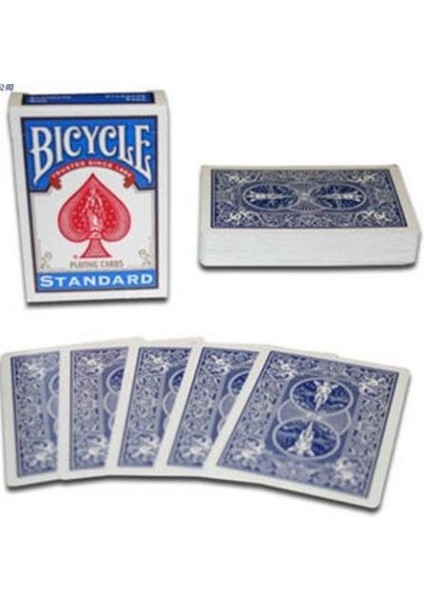 1 Adet Bisiklet Çift Mavi Geri Yok Yüzü Oynama (Yurt Dışından) fiyatları