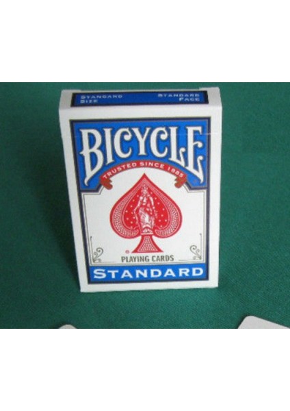 1 Adet Bisiklet Çift Mavi Geri Yok Yüzü Oynama (Yurt Dışından) fırsatları