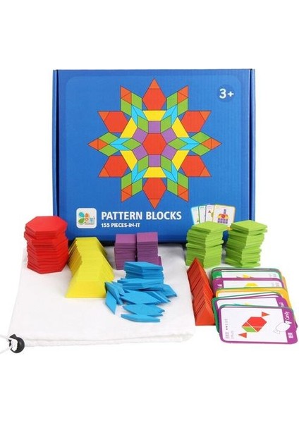 15Eğitim Ahşap Oyuncaklar 3D Geometrik Şekil (Yurt Dışından)