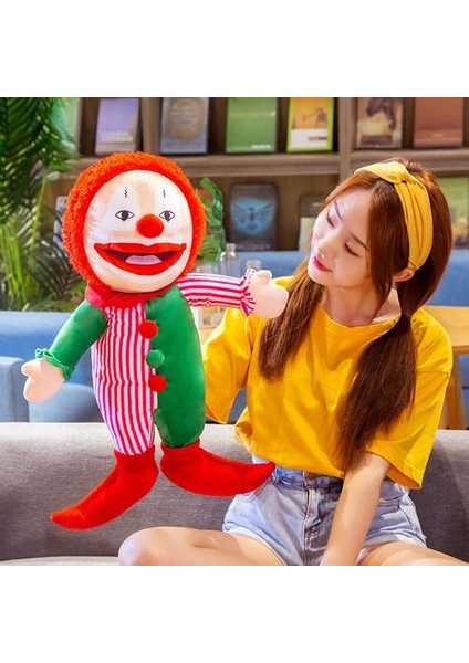 60 cm Joker Claus El Kuklalar Oyuncaklar Kukla Gösterisi(Yurt Dışından) fiyatları