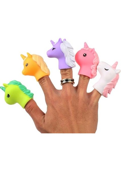 / Takım Hayvanlar Parmak Kuklaları Bebek Peluş Oyuncaklar(Yurt Dışından)
