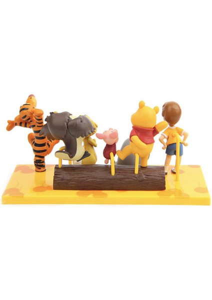 Winnie Pooh Şekil Oyuncak Tiger Bebek Modeli Piglet Sahne Bebek(Yurt Dışından)