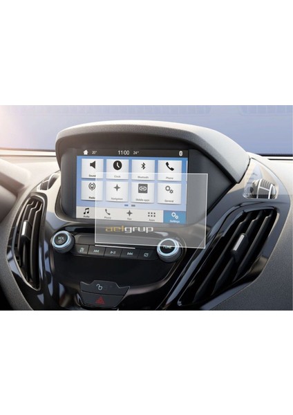 Ford Courier Navigasyon Uyumlu Nano Ekran Koruyucu