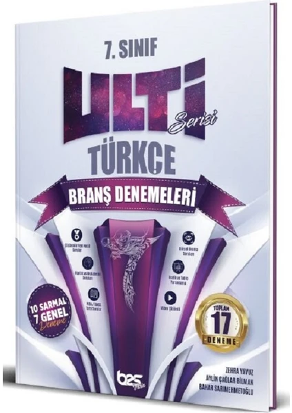 Bes yayınları 7. Sınıf Türkçe Ulti Serisi Denemeleri