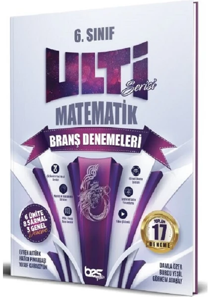 Bes yayınları 6. Sınıf Matematik Ulti Serisi Denemeleri