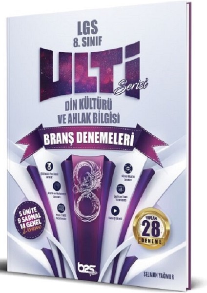 8. Sınıf LGS Din Kültürü ve Ahlak Bilgisi Ulti Serisi Denemeleri