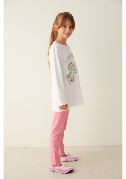 Çok Renkli G.Lic Pony Together Pijama Takımı