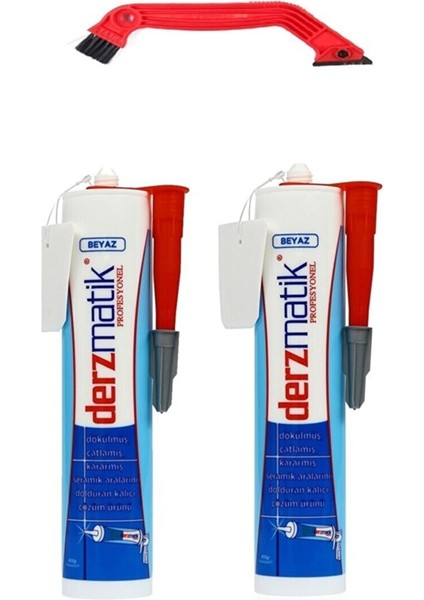 Profosyonel Derz Dolgusu 2 Adet 450GR ve Derz Kazıyıcı
