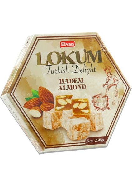 Bademli Lokum 250 gr