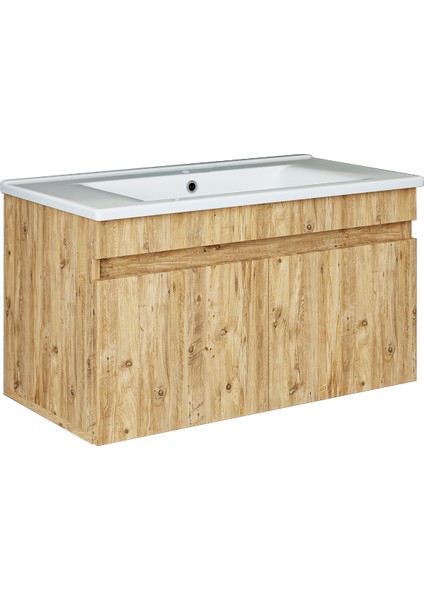 Lavabolu Atlantik Mat Mdf 85 cm Banyo Alt Dolabı modelleri