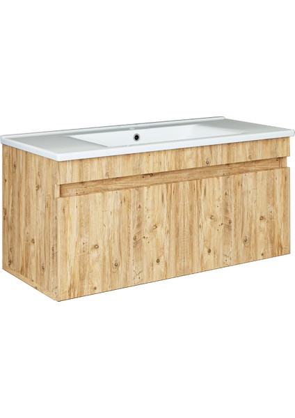 Lavabolu Atlantik Mat Mdf 100 cm Banyo Alt Dolabı indirimleri