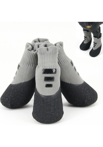 4'Lü Pet Ayakkabı Su Geçirmez Kaymaz Köpek Sneakers (Yurt Dışından) fiyatları