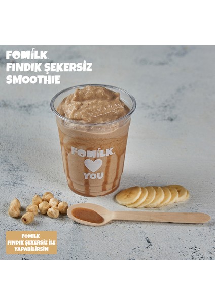 Fındık Sütü 200 Ml X10 Glutensiz Bitkisel Bazlı Laktozsuz Vegan Şekersiz